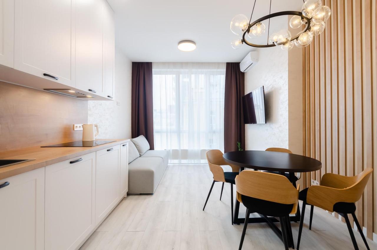 Petrovdom 196-107-103-180 In The Residential Complex "Yaroslaviv Grad" Apartment เคียฟ ภายนอก รูปภาพ